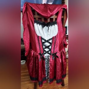 PLUS SIZE Halloween Costume -red riding hood